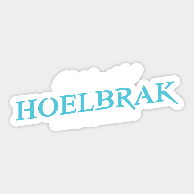 Hoelbrak Sticker by snitts